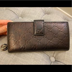 Gucci Guccissima Continental Wallet